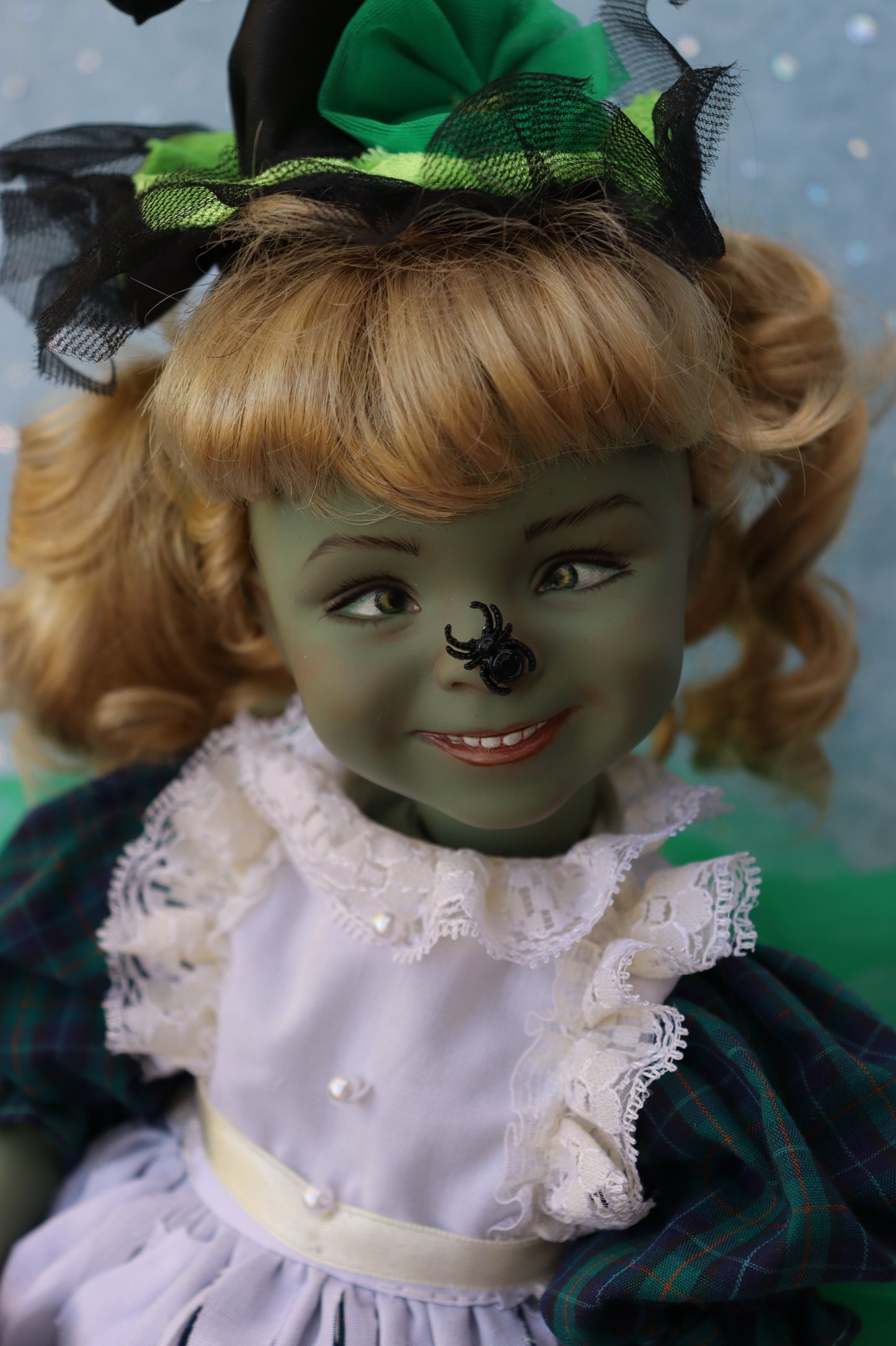 Carlie - OOAK - 14" Porcelain Doll - from Dianna Effner mold - MAFD