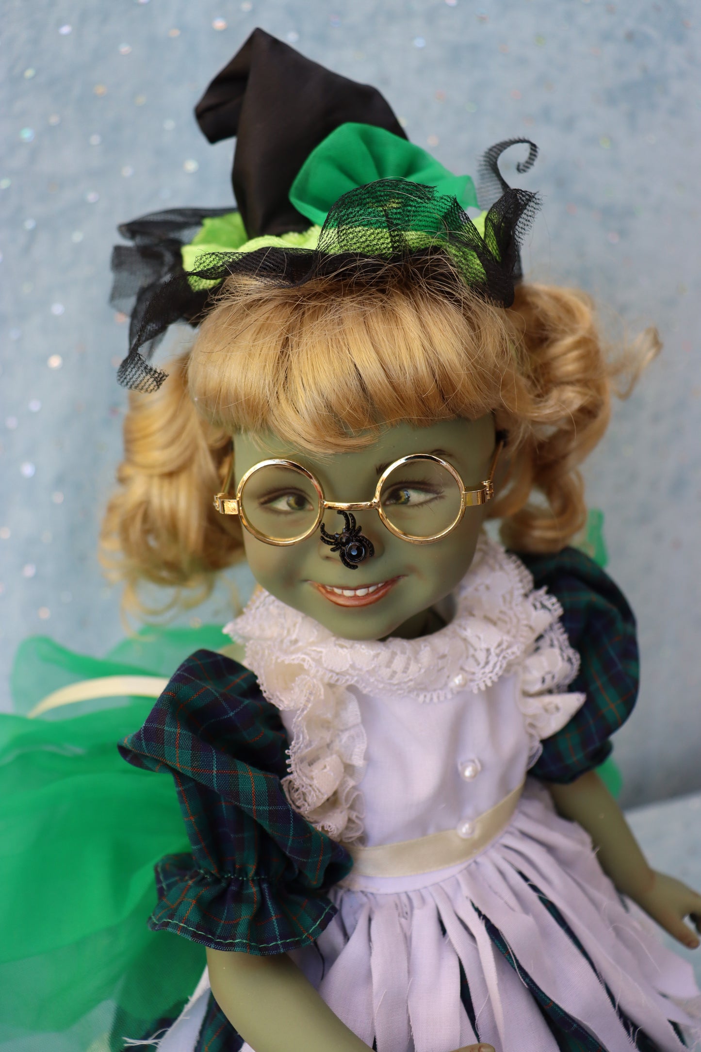 Carlie - OOAK - 14" Porcelain Doll - from Dianna Effner mold - MAFD