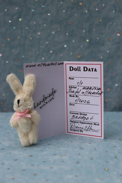 Bridget - OOAK - 11" Porcelain Doll - from Dianna Effner Expressions mold - MAFD