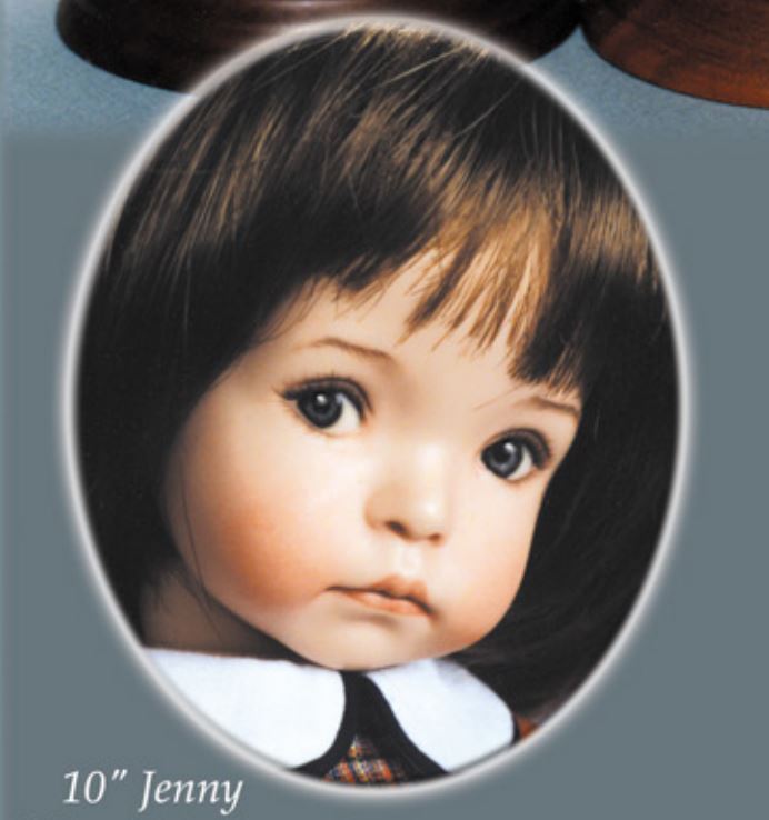 Jenny 1 - 10" - Porcelain Doll Kit - from Dianna Effner mold