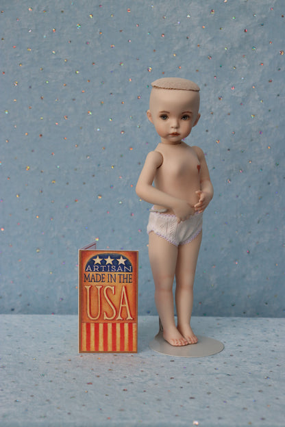 Jenny - OOAK - 11" Porcelain Doll - from Dianna Effner mold - MAFD