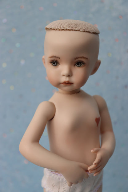 Jenny - OOAK - 11" Porcelain Doll - from Dianna Effner mold - MAFD