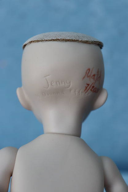 Jenny - OOAK - 11" Porcelain Doll - from Dianna Effner mold - MAFD