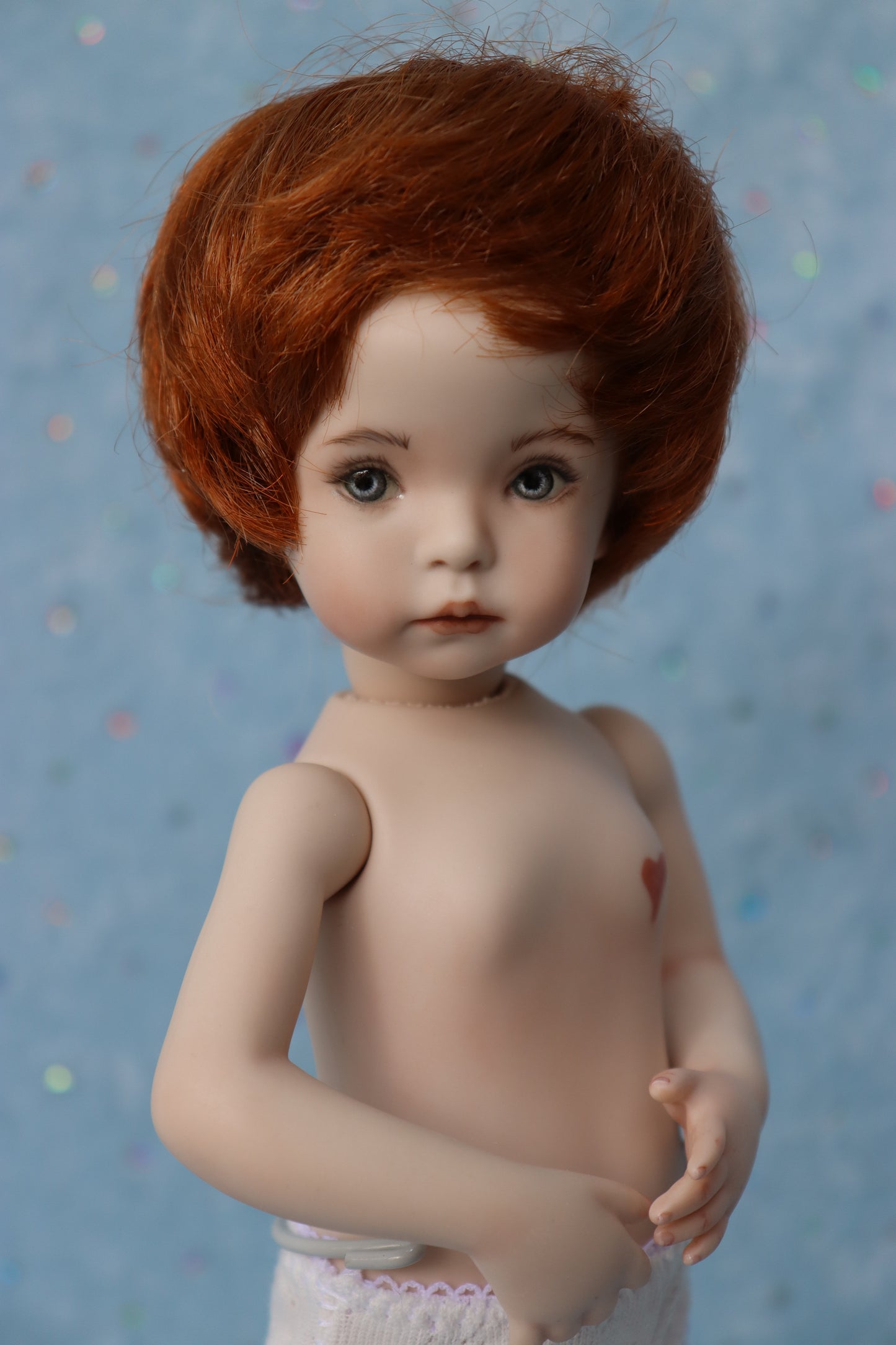 Jenny - OOAK - 11" Porcelain Doll - from Dianna Effner mold - MAFD