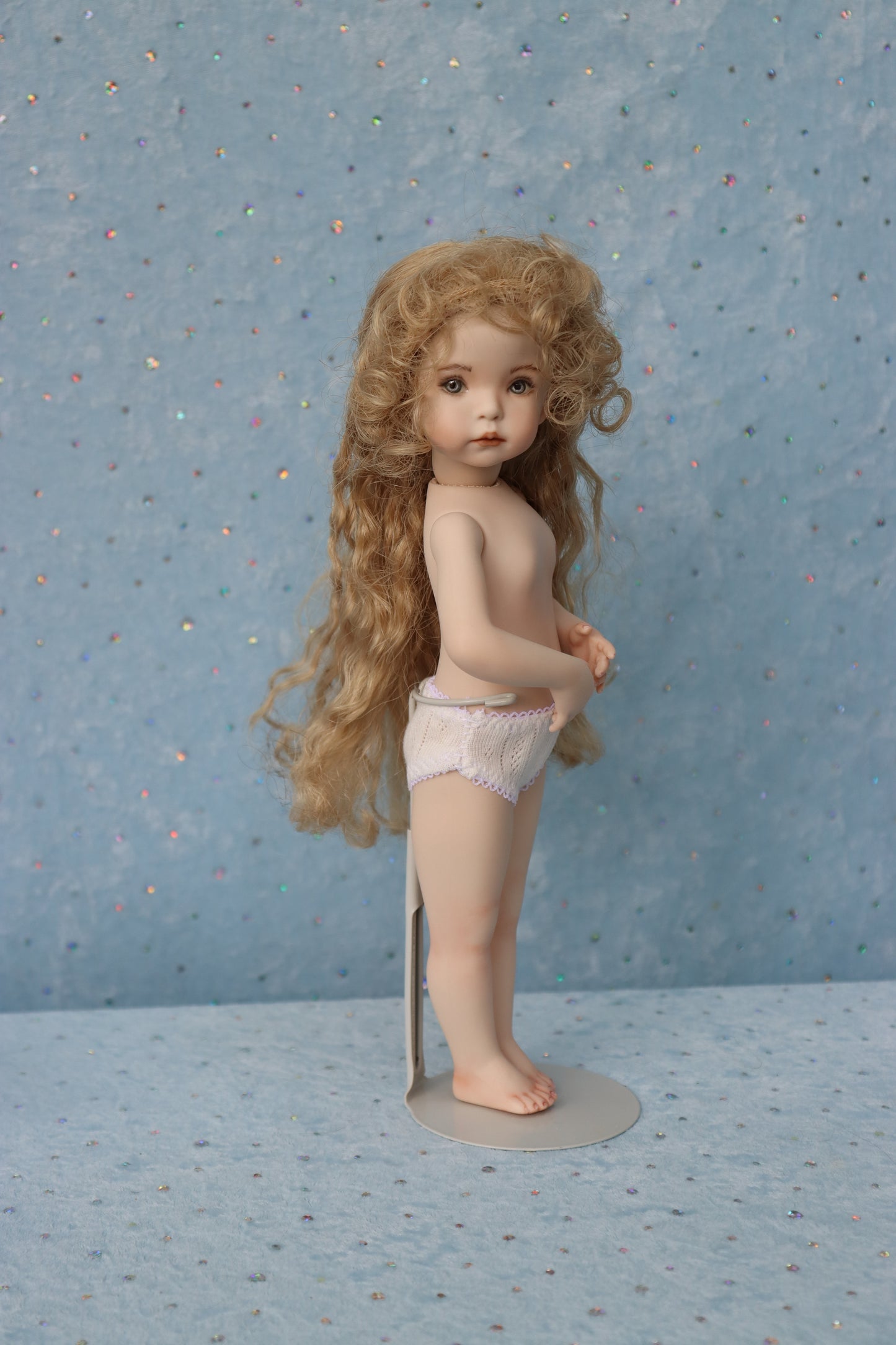 Jenny - OOAK - 11" Porcelain Doll - from Dianna Effner mold - MAFD
