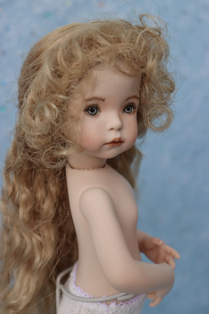 Jenny - OOAK - 11" Porcelain Doll - from Dianna Effner mold - MAFD