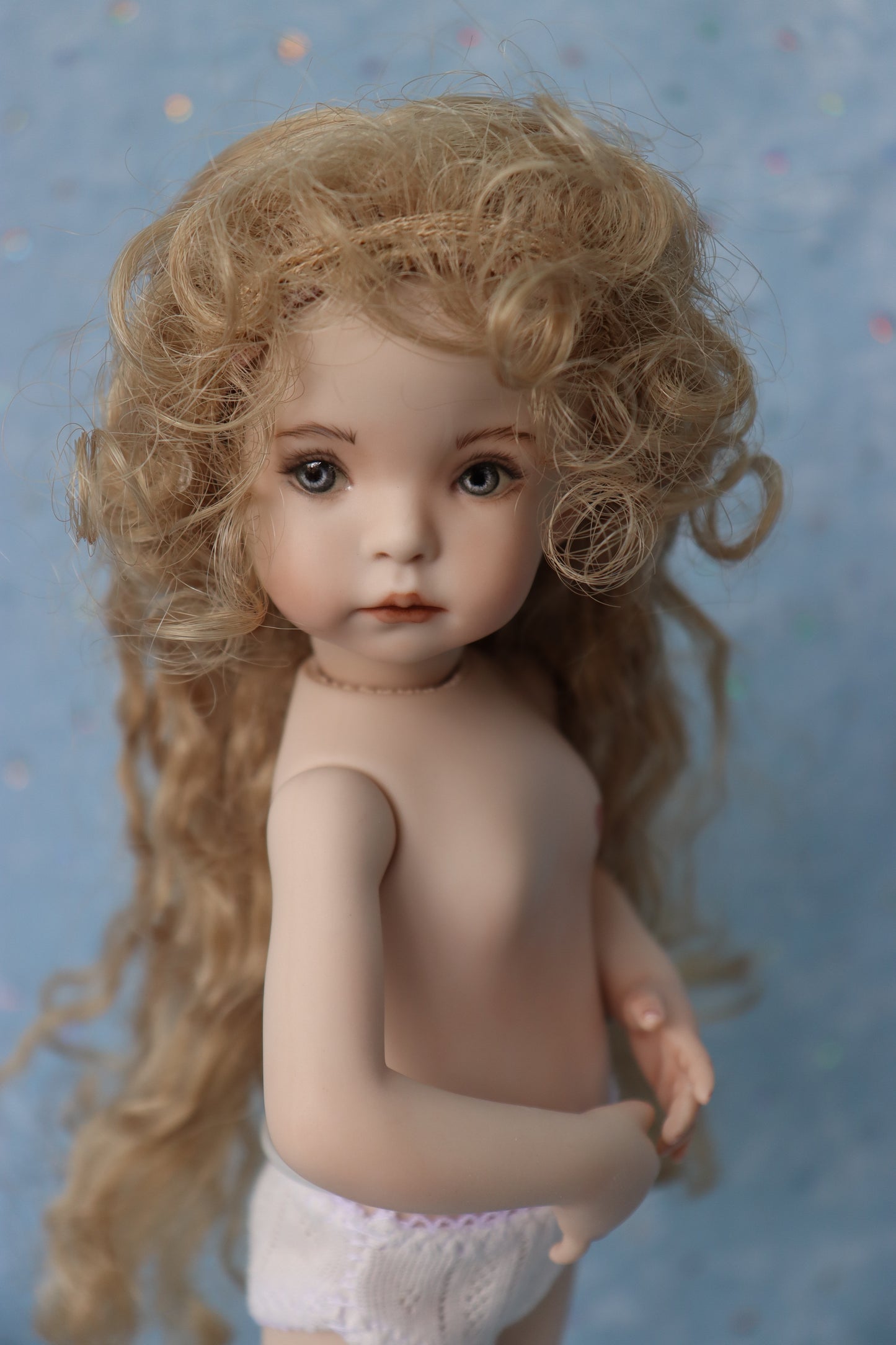 Jenny - OOAK - 11" Porcelain Doll - from Dianna Effner mold - MAFD