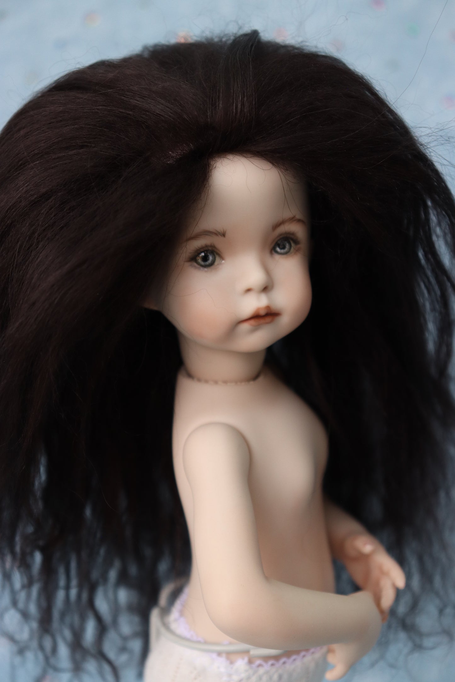 Jenny - OOAK - 11" Porcelain Doll - from Dianna Effner mold - MAFD