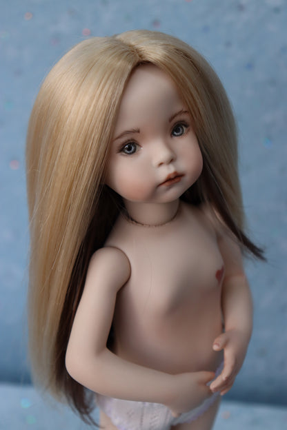 Jenny - OOAK - 11" Porcelain Doll - from Dianna Effner mold - MAFD