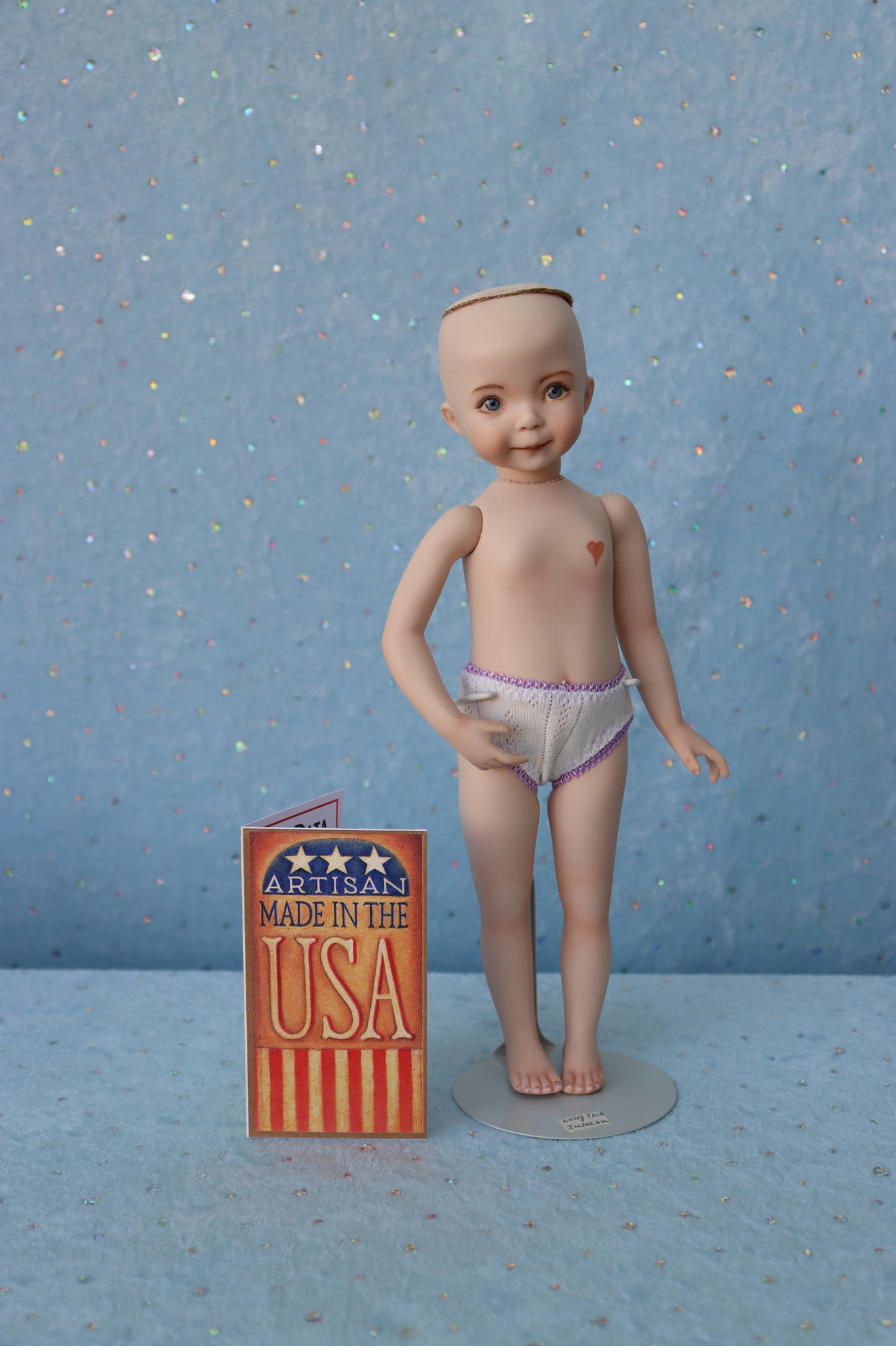 Jenny II  - OOAK - 11" Porcelain Doll - from Dianna Effner mold - MAFD