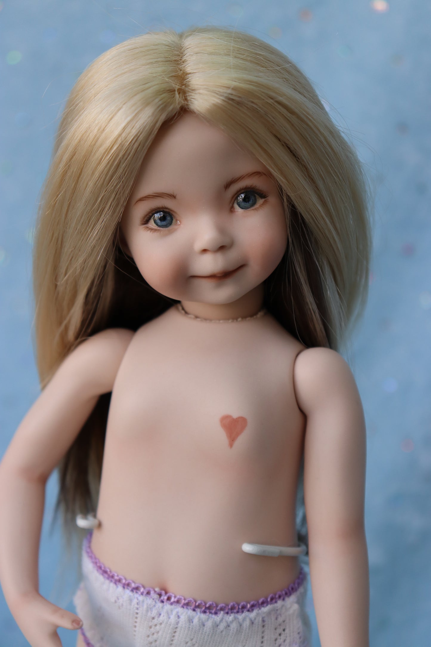 Jenny II  - OOAK - 11" Porcelain Doll - from Dianna Effner mold - MAFD