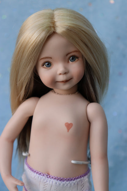 Jenny II  - OOAK - 11" Porcelain Doll - from Dianna Effner mold - MAFD