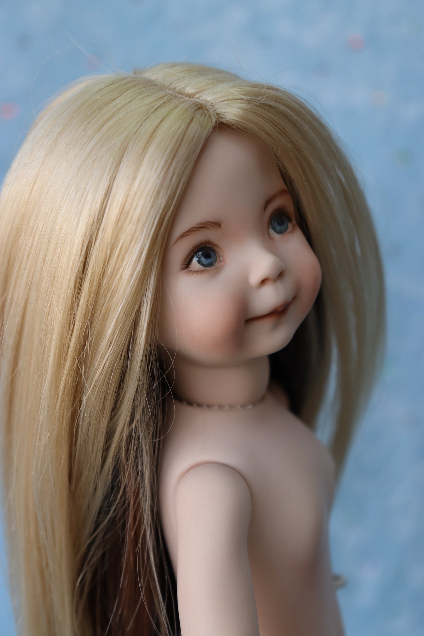 Jenny II  - OOAK - 11" Porcelain Doll - from Dianna Effner mold - MAFD