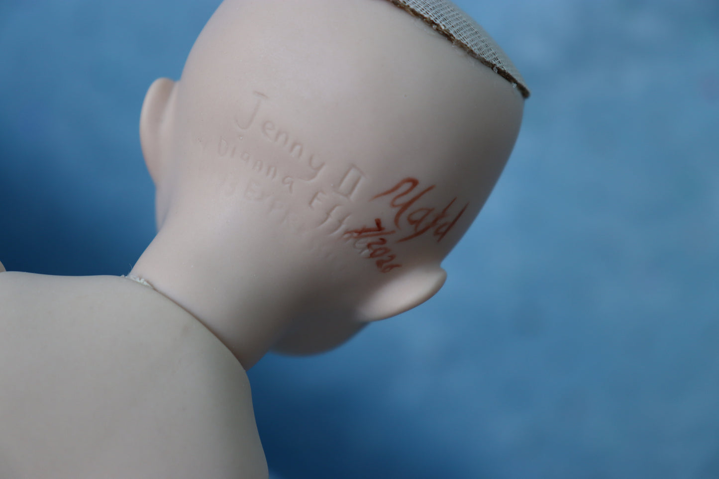 Jenny II  - OOAK - 11" Porcelain Doll - from Dianna Effner mold - MAFD