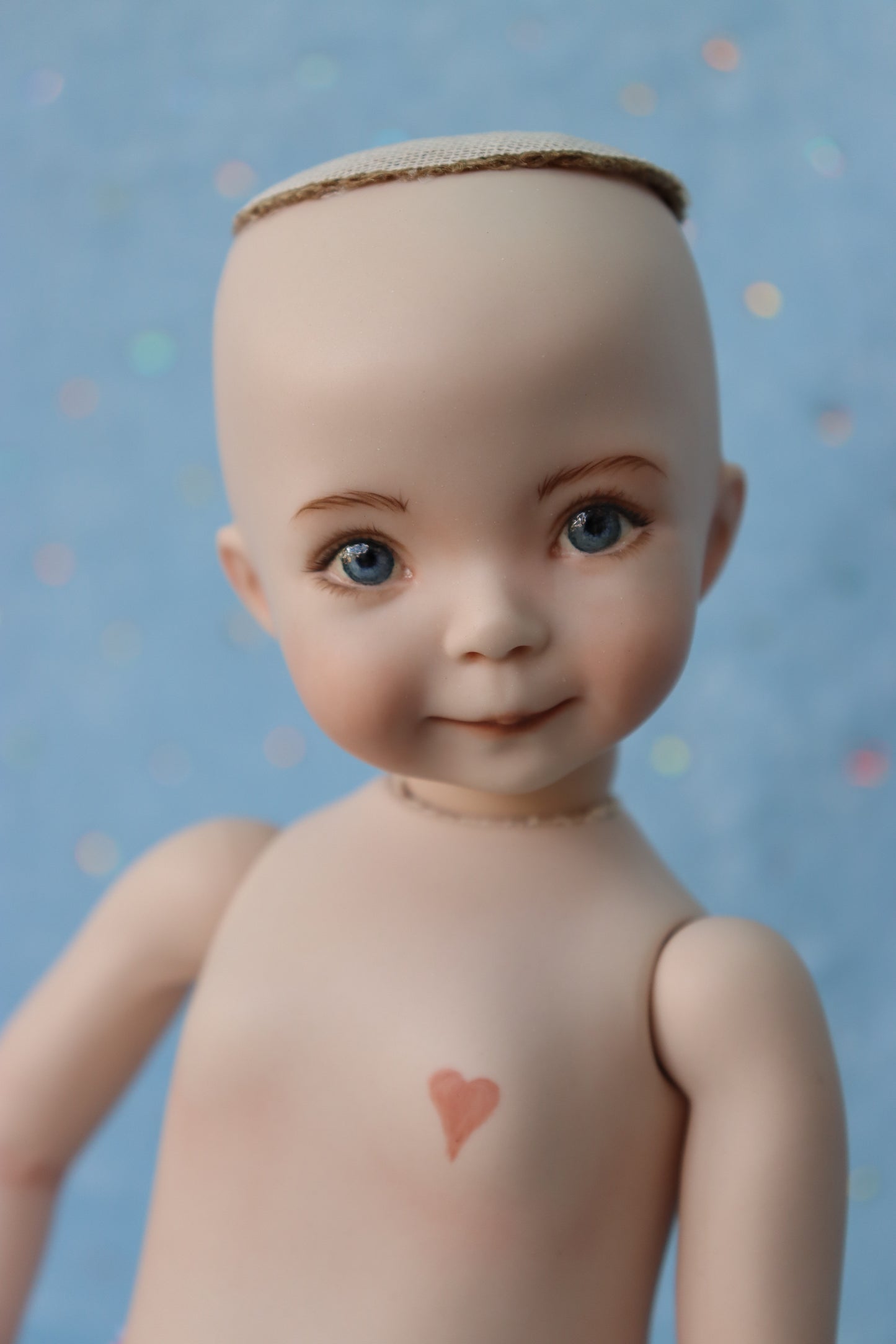 Jenny II  - OOAK - 11" Porcelain Doll - from Dianna Effner mold - MAFD