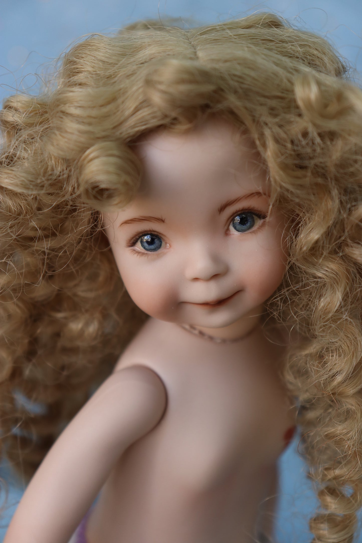 Jenny II  - OOAK - 11" Porcelain Doll - from Dianna Effner mold - MAFD
