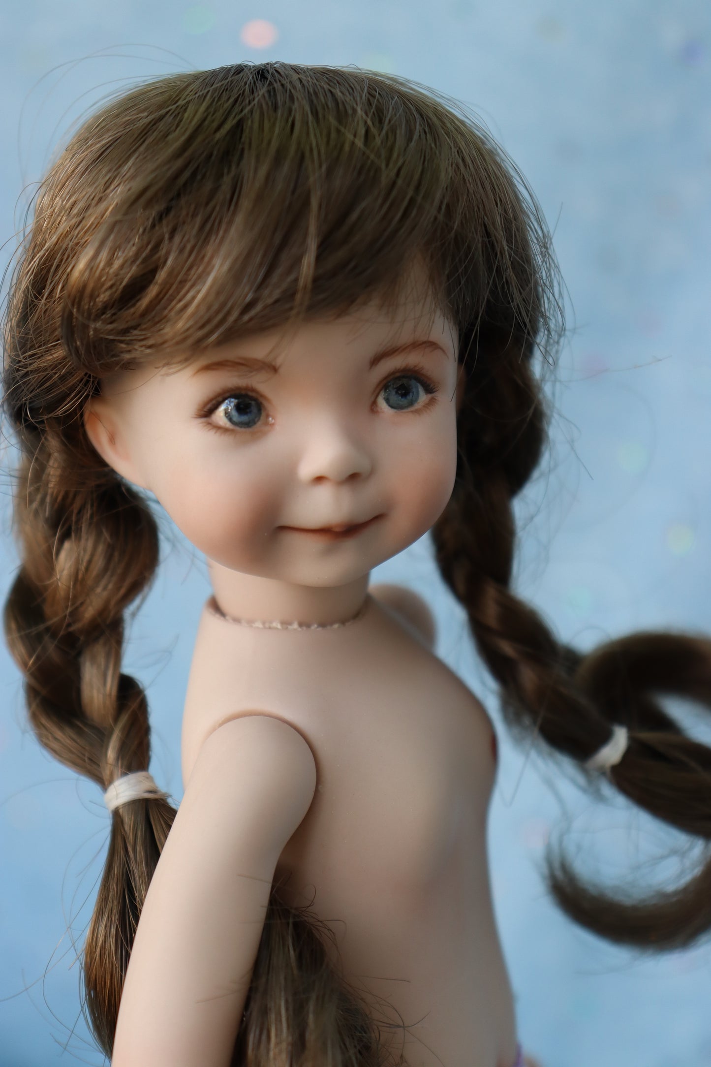 Jenny II  - OOAK - 11" Porcelain Doll - from Dianna Effner mold - MAFD