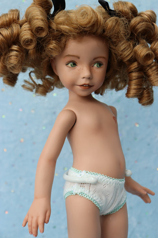 Joanna - OOAK - 12" Porcelain Doll - from Dianna Effner mold - MAFD