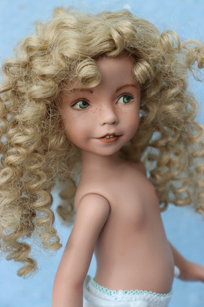 Joanna - OOAK - 12" Porcelain Doll - from Dianna Effner mold - MAFD