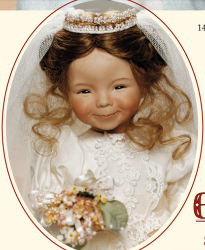 Julie - 14" - Porcelain Doll Kit - from Dianna Effner mold