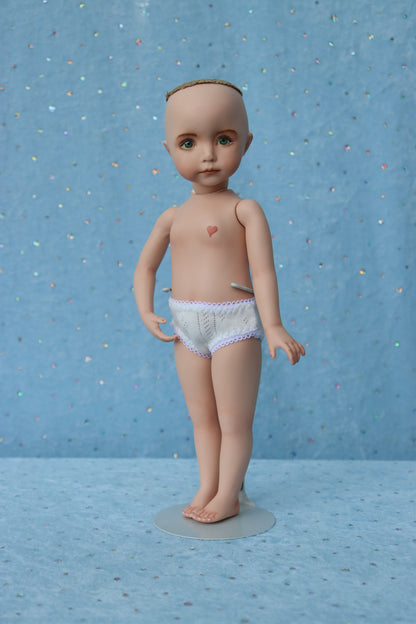 Kayla - OOAK - 11" Porcelain Doll - from Dianna Effner mold - MAFD