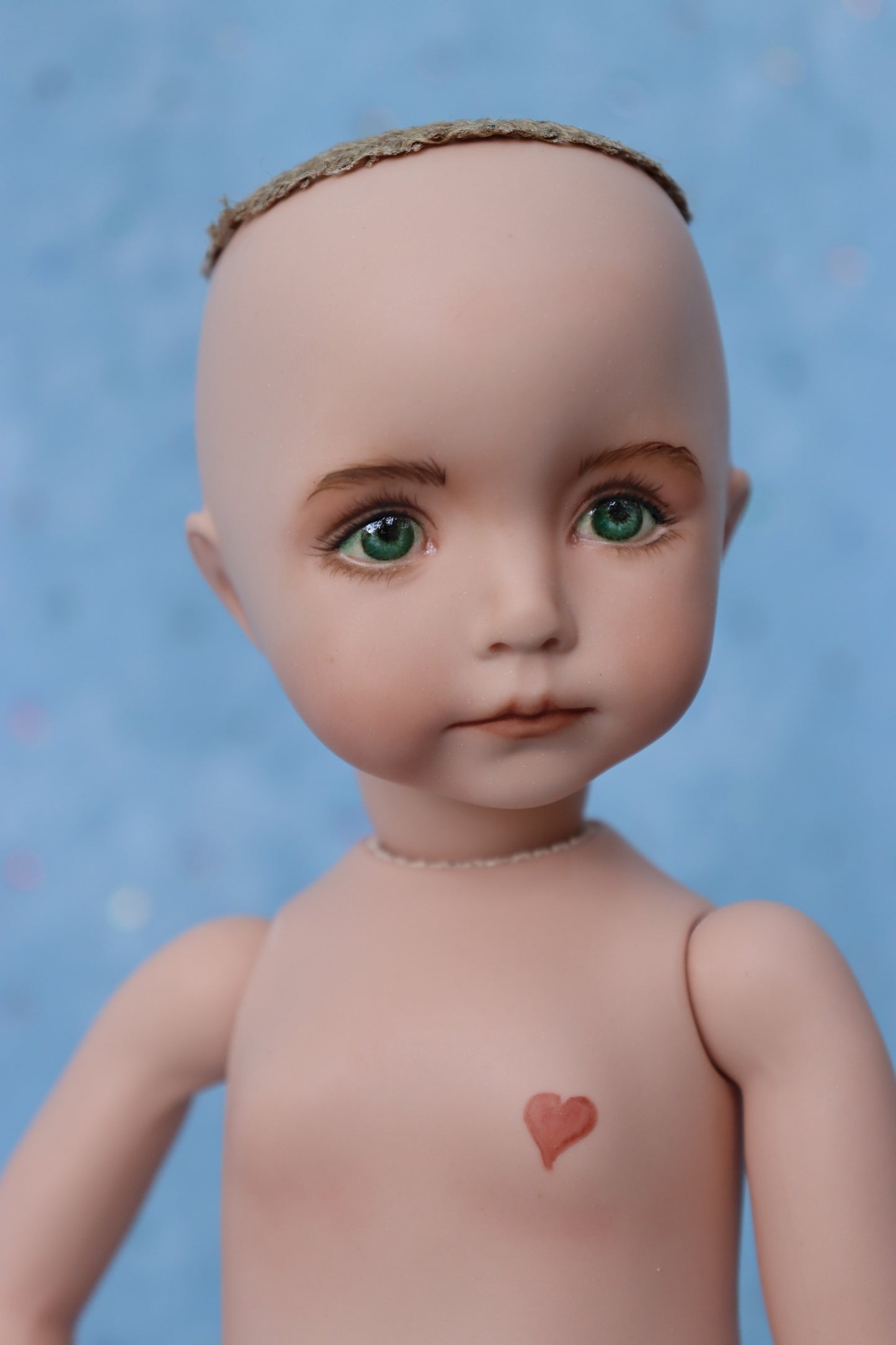 Kayla - OOAK - 11" Porcelain Doll - from Dianna Effner mold - MAFD
