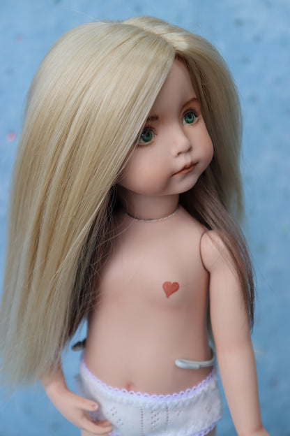 Kayla - OOAK - 11" Porcelain Doll - from Dianna Effner mold - MAFD