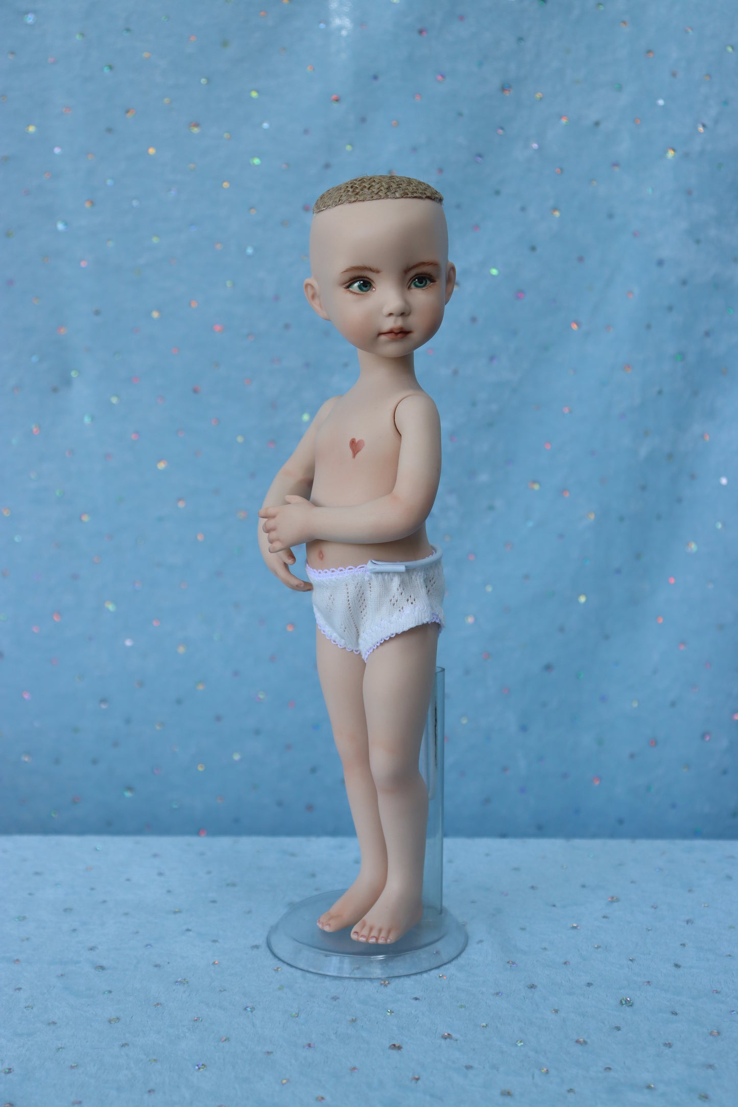 Little Darling 1 - OOAK - 11" Porcelain Doll - from Dianna Effner mold - MAFD