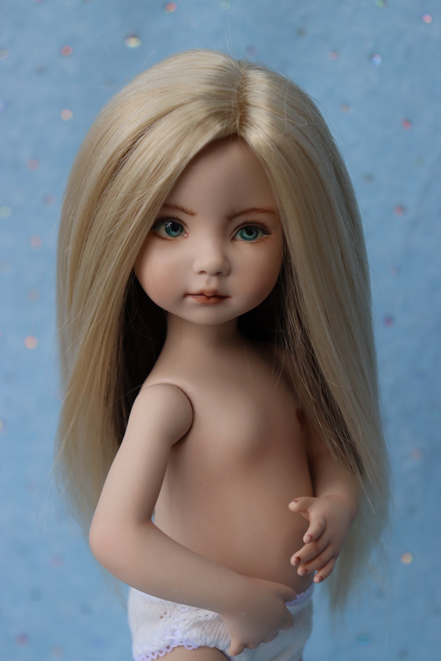 Little Darling 1 - OOAK - 11" Porcelain Doll - from Dianna Effner mold - MAFD