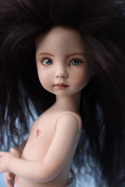 Little Darling 1 - OOAK - 11" Porcelain Doll - from Dianna Effner mold - MAFD