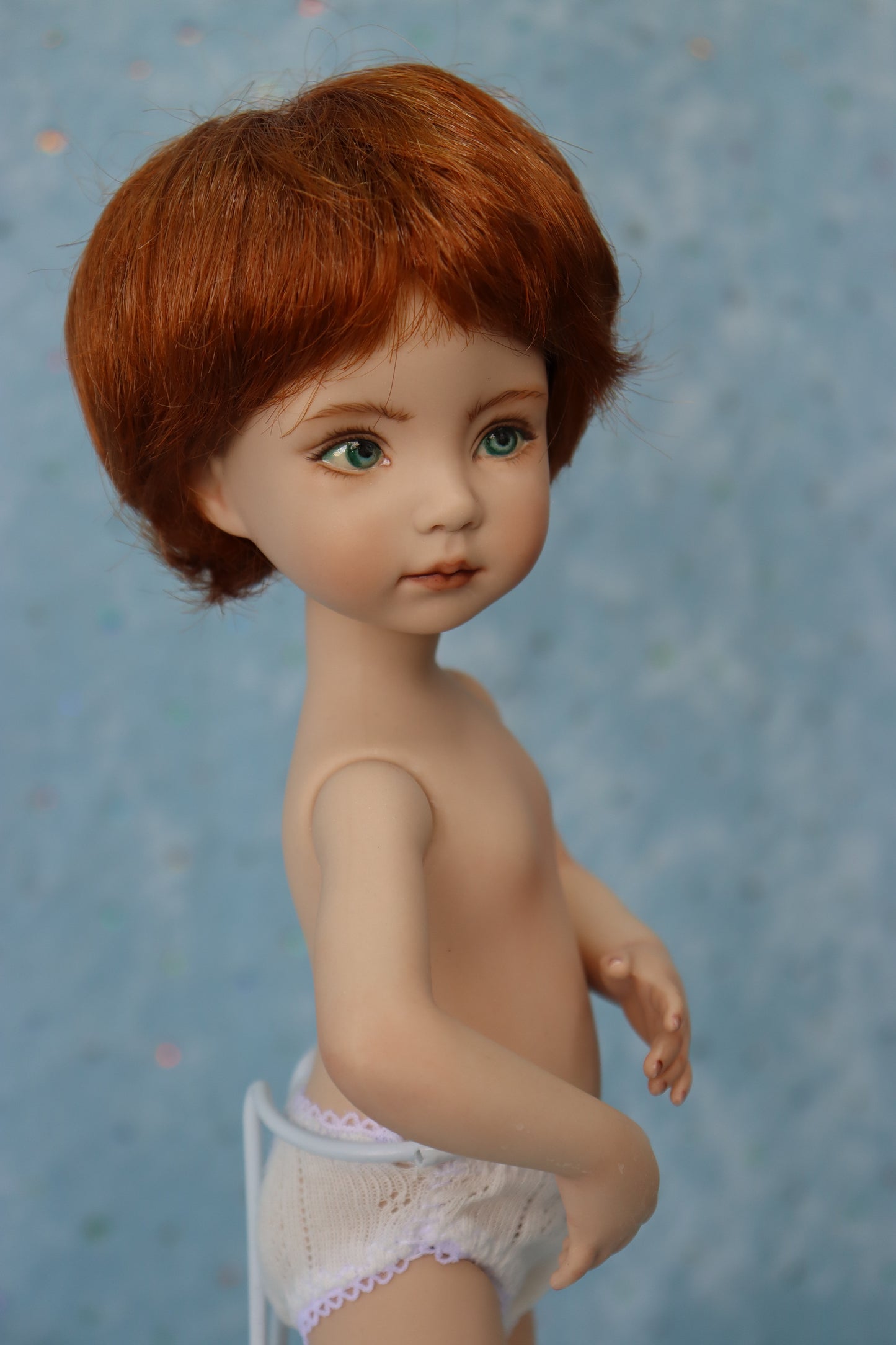 Little Darling 1 - OOAK - 11" Porcelain Doll - from Dianna Effner mold - MAFD