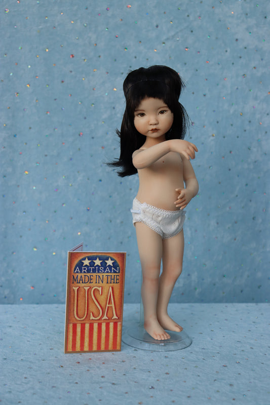Little Darling 2 - OOAK - 11" Porcelain Doll - from Dianna Effner mold - MAFD