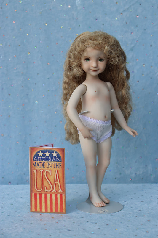 Little Darling 3 - OOAK - 11" Porcelain Doll - from Dianna Effner mold - MAFD