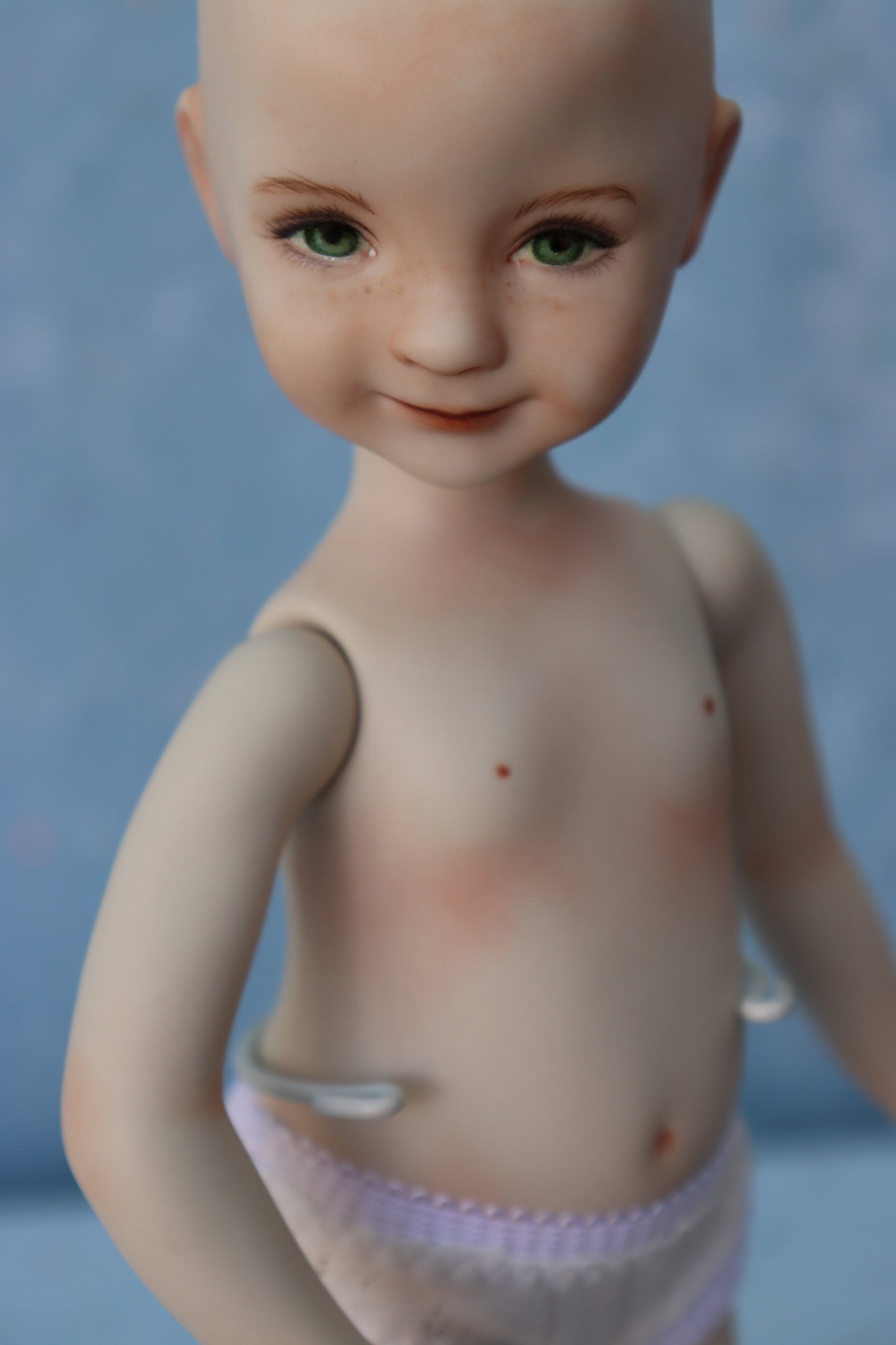 Little Darling 3 - OOAK - 11" Porcelain Doll - from Dianna Effner mold - MAFD