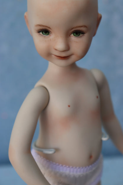 Little Darling 3 - OOAK - 11" Porcelain Doll - from Dianna Effner mold - MAFD