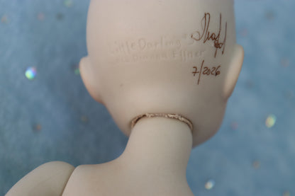 Little Darling 3 - OOAK - 11" Porcelain Doll - from Dianna Effner mold - MAFD