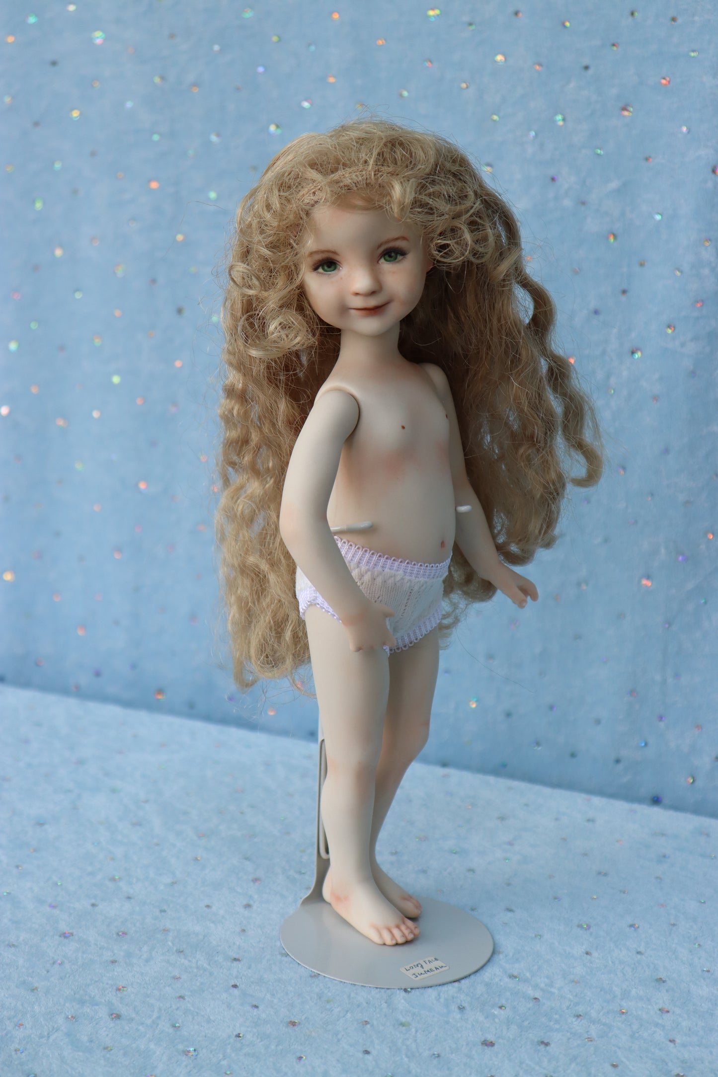 Little Darling 3 - OOAK - 11" Porcelain Doll - from Dianna Effner mold - MAFD