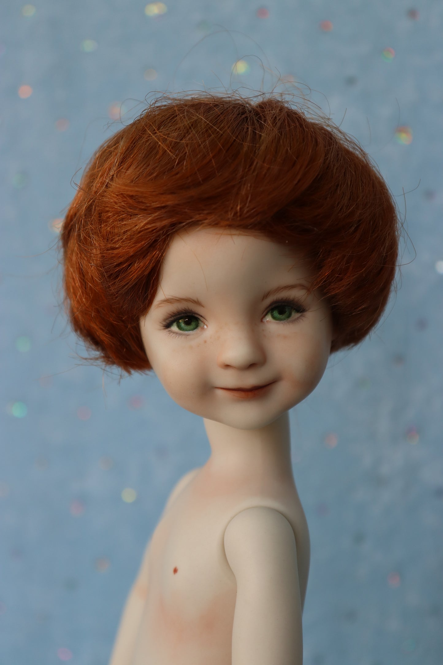 Little Darling 3 - OOAK - 11" Porcelain Doll - from Dianna Effner mold - MAFD