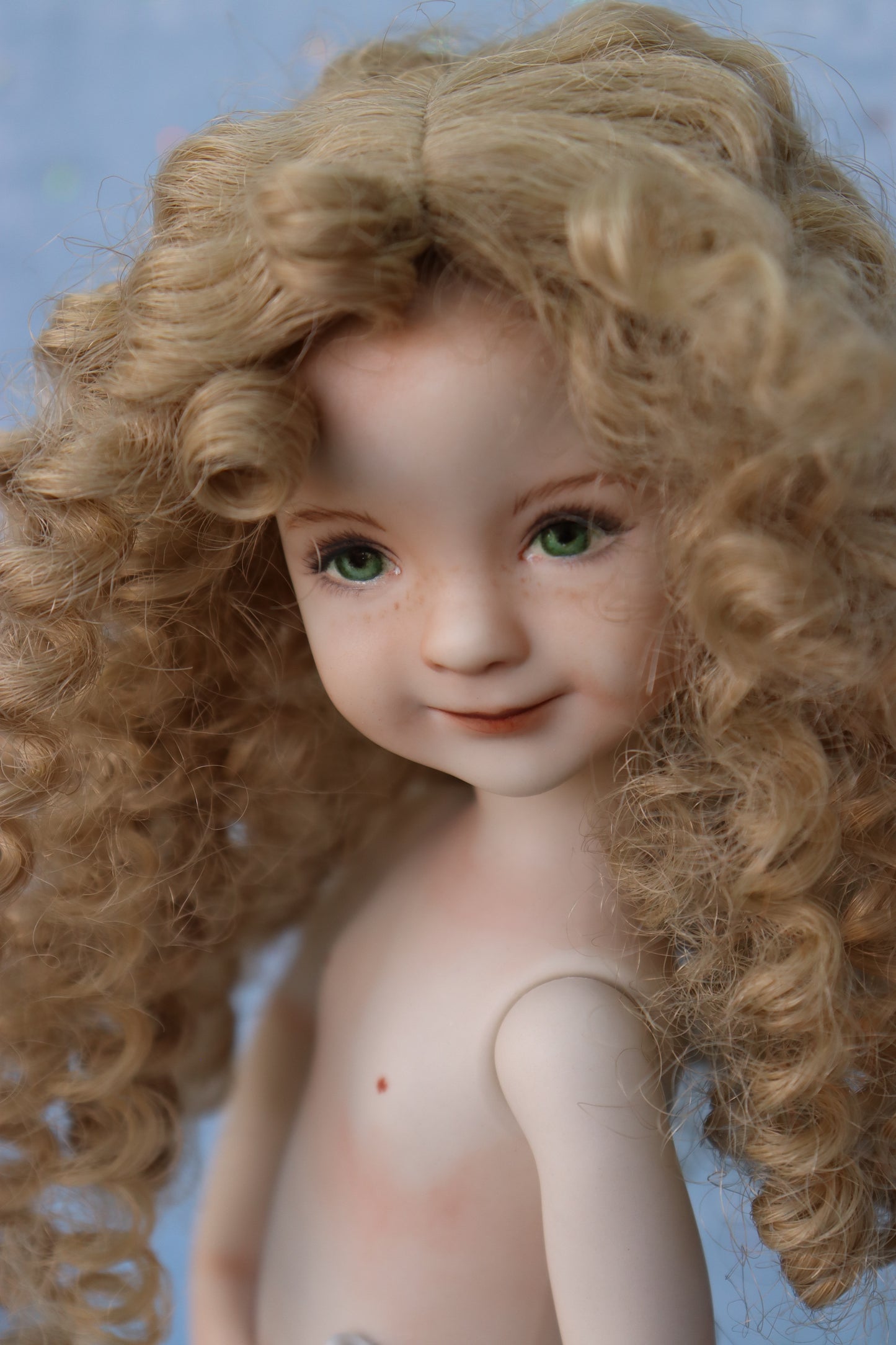Little Darling 3 - OOAK - 11" Porcelain Doll - from Dianna Effner mold - MAFD