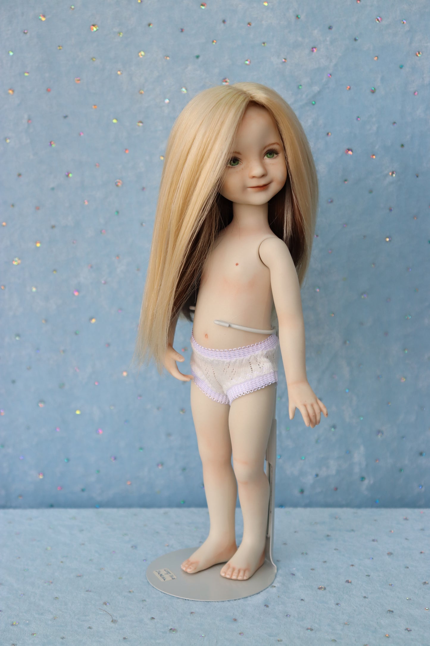Little Darling 3 - OOAK - 11" Porcelain Doll - from Dianna Effner mold - MAFD