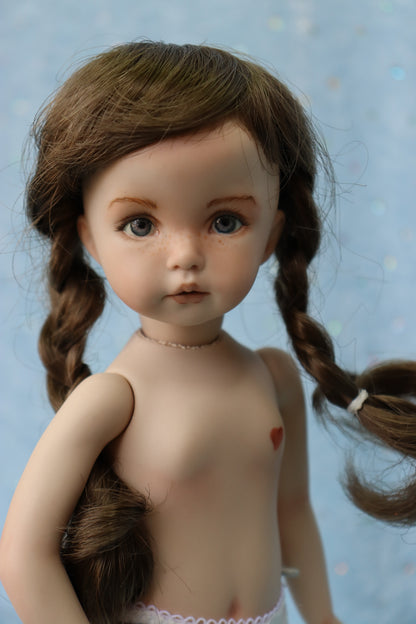Little Lou - OOAK - 11" Porcelain Doll - from Dianna Effner mold - MAFD