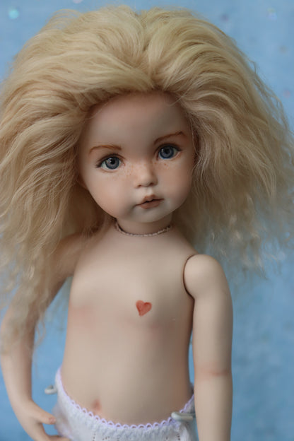 Little Lou - OOAK - 11" Porcelain Doll - from Dianna Effner mold - MAFD