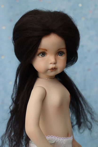 Little Lou - OOAK - 11" Porcelain Doll - from Dianna Effner mold - MAFD