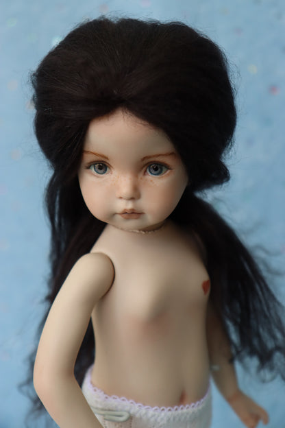 Little Lou - OOAK - 11" Porcelain Doll - from Dianna Effner mold - MAFD