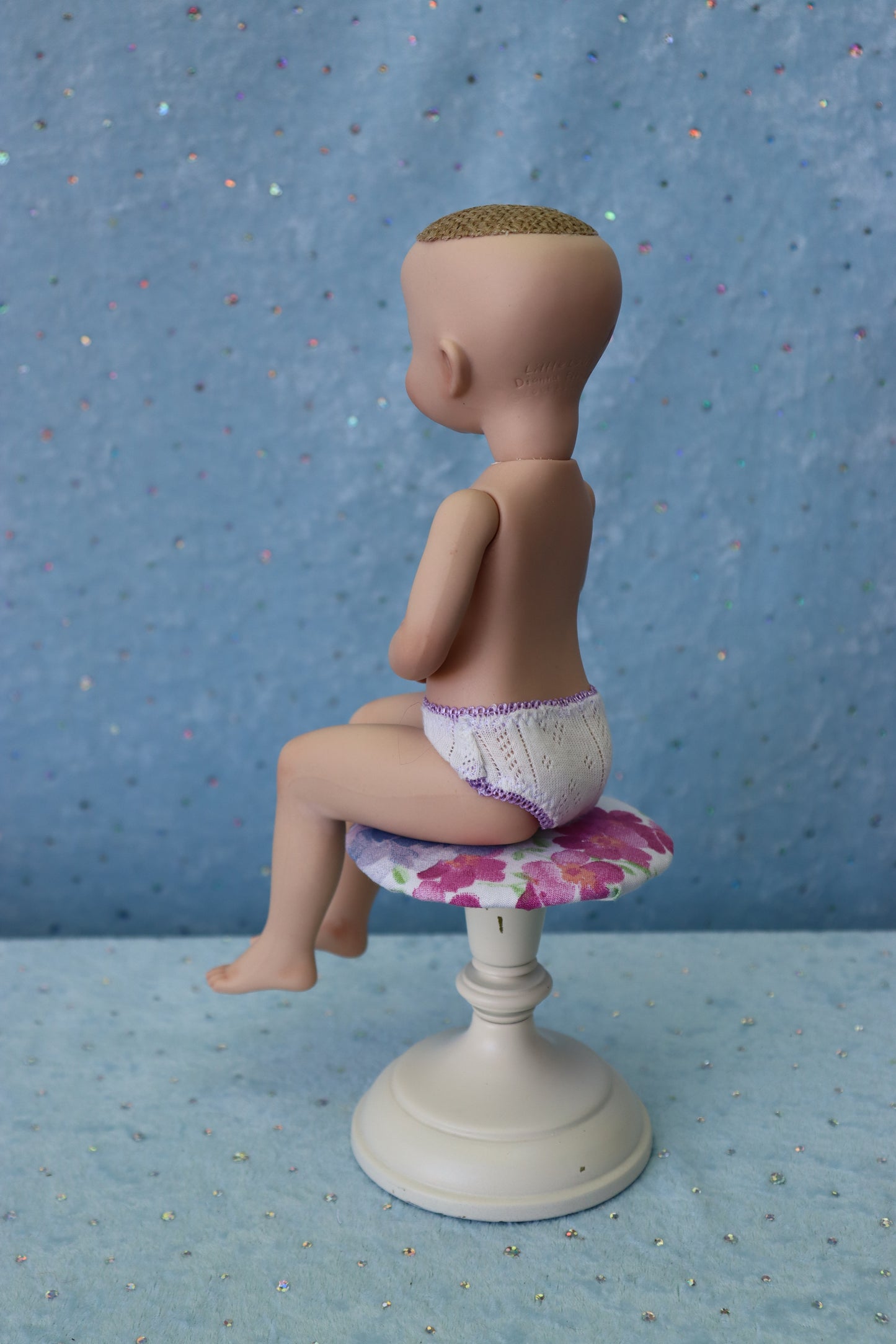 Little Lou II - OOAK - 11" Porcelain Doll - from Dianna Effner mold - MAFD