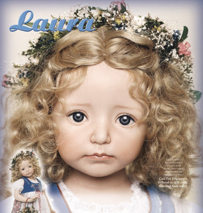 Laura - 15" - Porcelain Doll Kit - from Dianna Effner mold