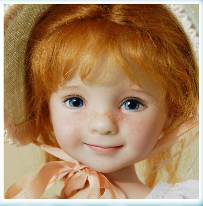 Little Darling #3- 10" - Porcelain Doll Kit - from Dianna Effner mold