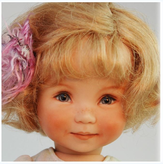 Little Lou 2- 10" - Porcelain Doll Kit - from Dianna Effner mold