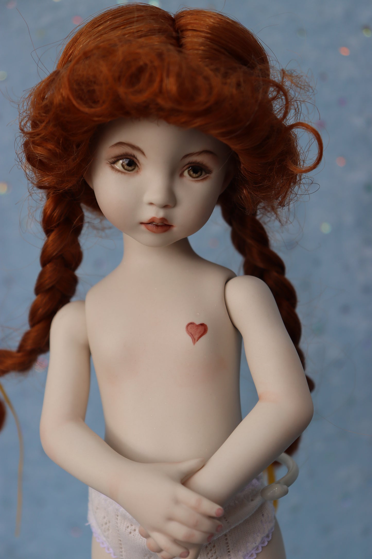Madeline - OOAK - 12" Porcelain Doll - from Dianna Effner mold - MAFD