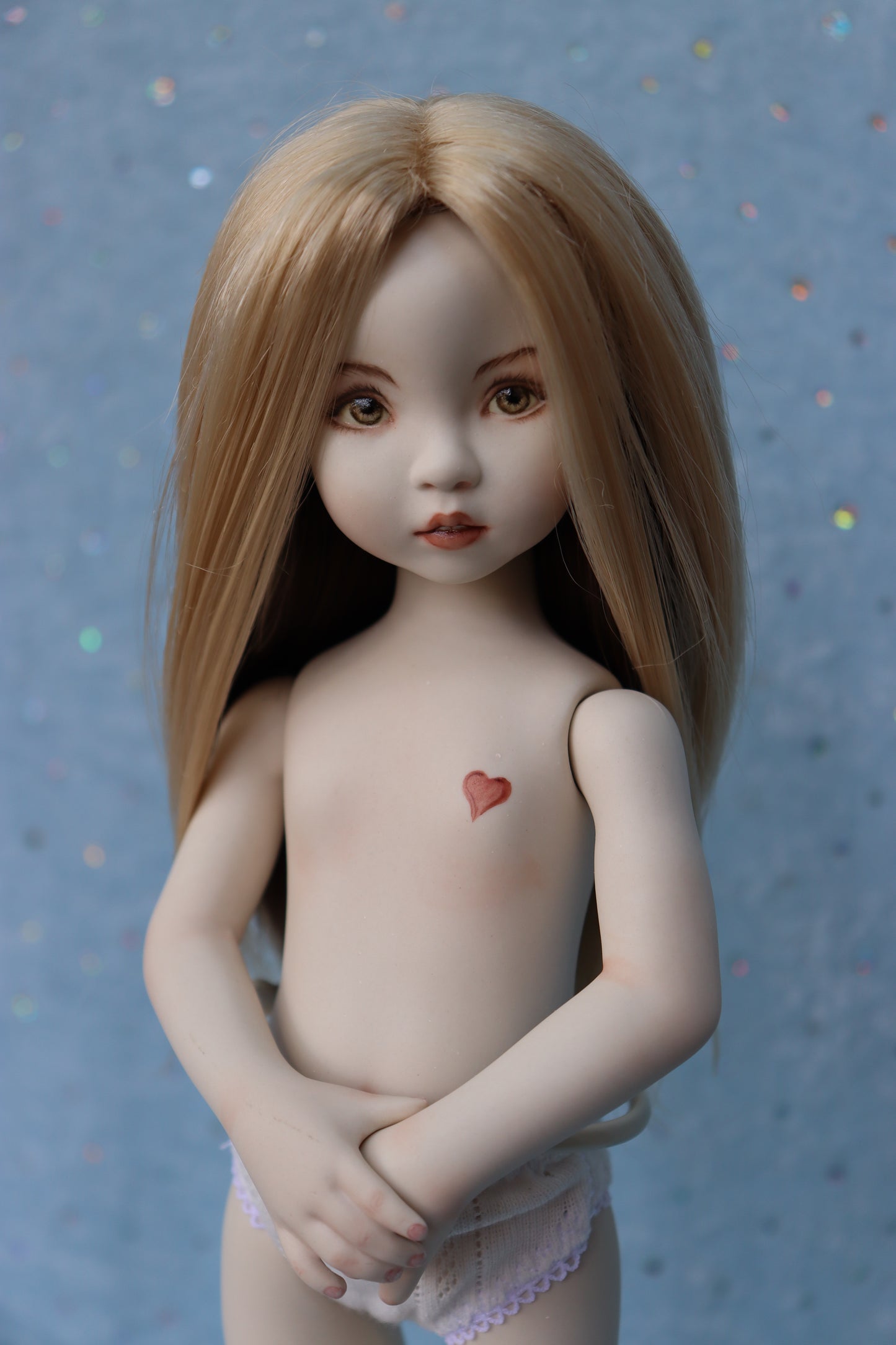 Madeline - OOAK - 12" Porcelain Doll - from Dianna Effner mold - MAFD